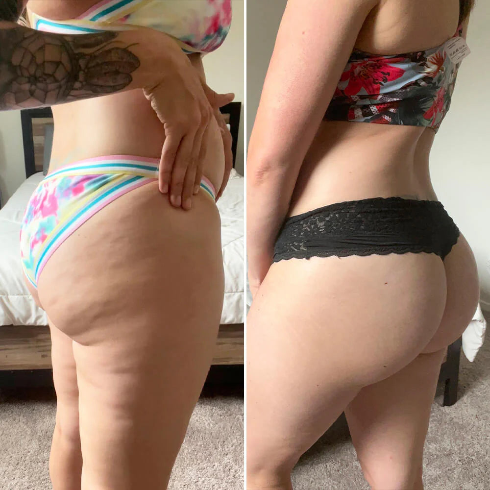 Before and after for Qandeel