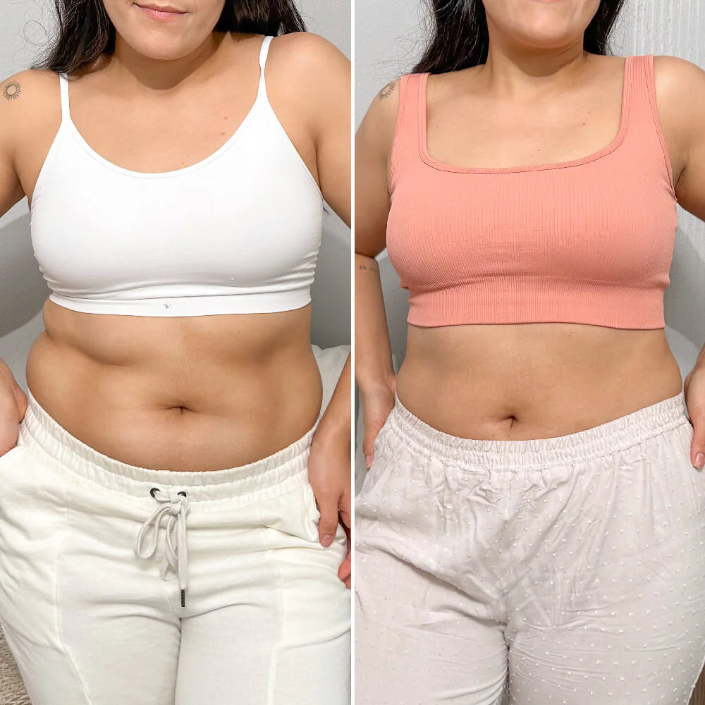 Before and after for Jessica
